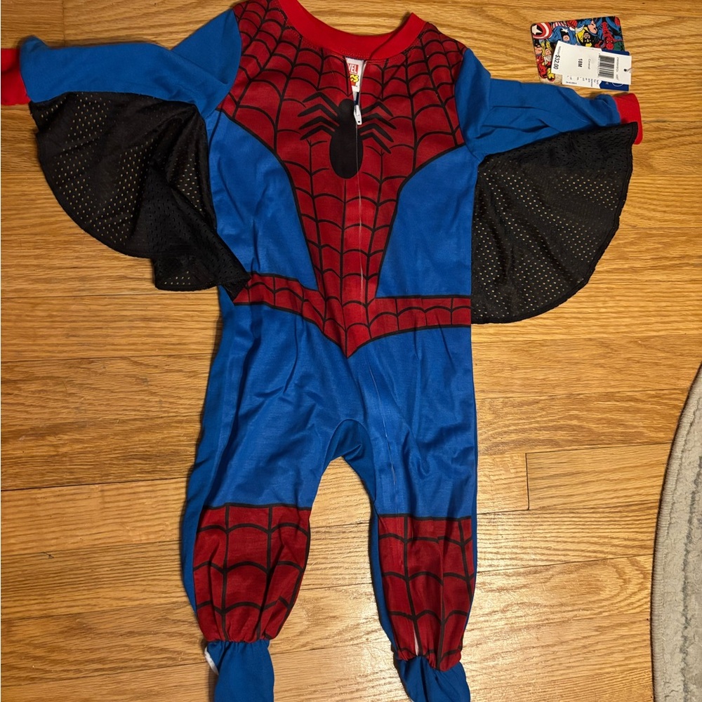 NWT Marvel Spider Man One Piece Footie Pajamas - Size 18 Months